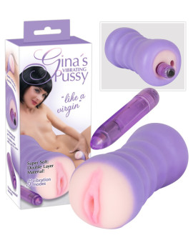 Gina's vibrating Pussy