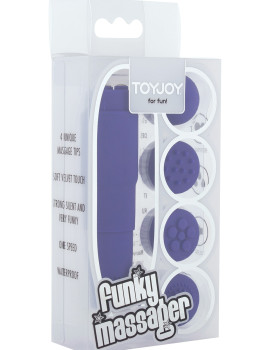 Toyjoy funky massager purple