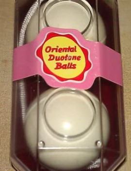 Oriental duotone balls
