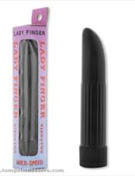 Lady finger vibrator black