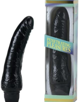 Vinyl P-Shape Vibrator black