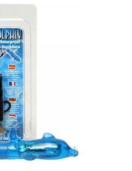 Mini Dolphin compact waterproof vibrating necklace