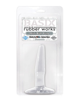 Basix rubber works mini butt plug