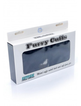 boss series Furry Cuffs Black