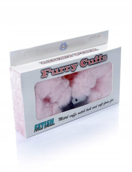 boss series Furry Cuffs Light Pink