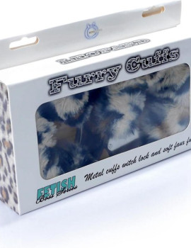 boss series Furry Cuffs leopard