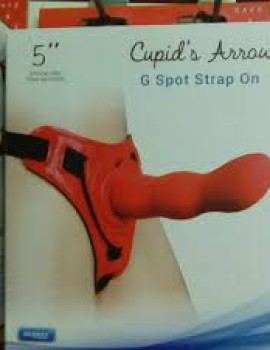 Cupid's Arraw g spot strap on