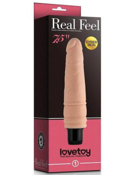 Real feel 7,5" vibrator cyber skin