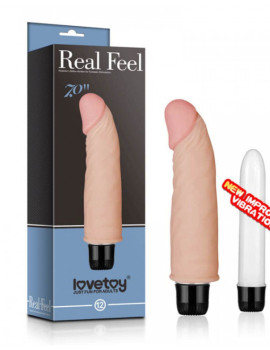 Real feel 7" vibrator cyber skin