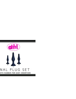 Ohh! anal plug set