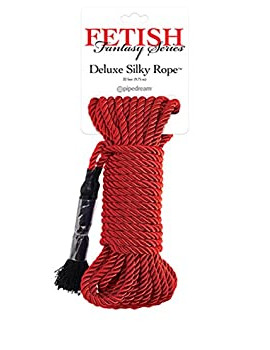 Fetish deluxe silky rope red