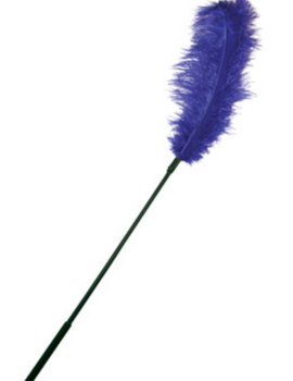 Go large feather tickler purple