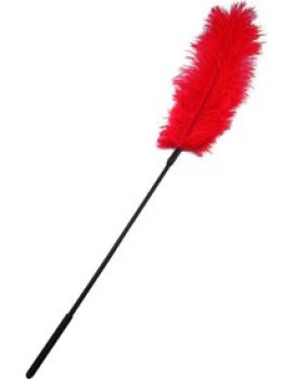 Go large feather tickler red