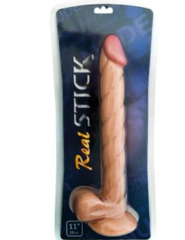 Real stick dildo 11'