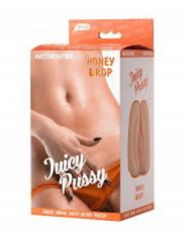 Juicy pussy masturbator honey drop