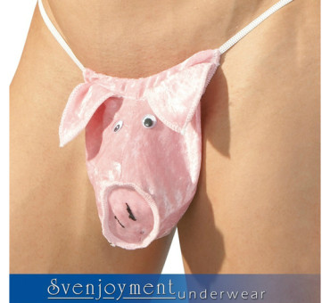 String svenjoyment underwear pig