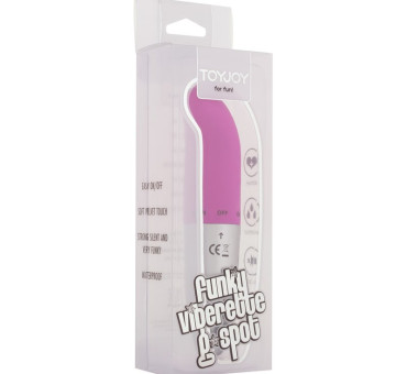 Toyjoy funky viberette g spot violet