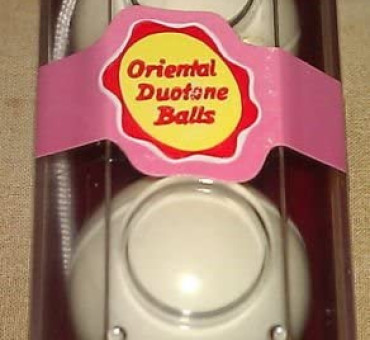 Oriental duotone balls