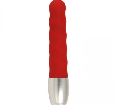 Discretion vibe ribbed red