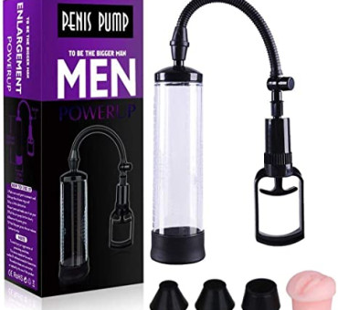 Penis pump men powerup