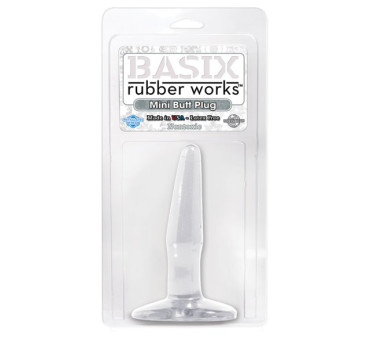 Basix rubber works mini butt plug