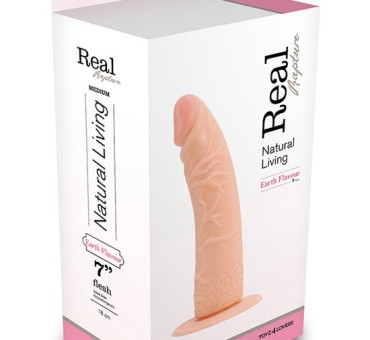 Real rapture natural living earth dildo