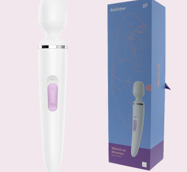 satisfyer wand-er women wand vibrator