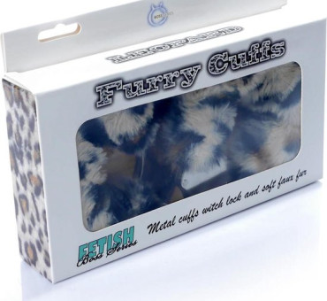 boss series Furry Cuffs leopard