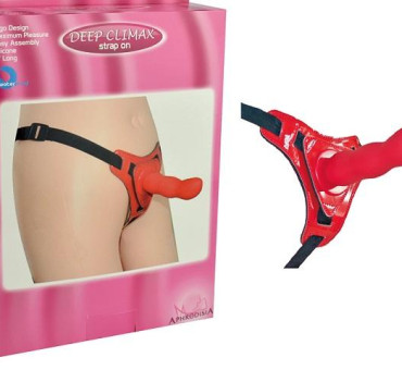 Deep climax strap on