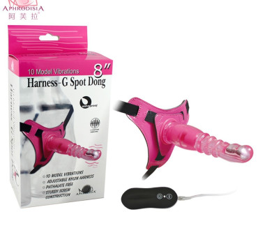 Aphrodisia Harness-Rabbit dong pink