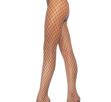 Leg avenue  spandex diamond net pantyhose