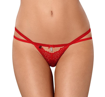 Obsessive L/XL red thong