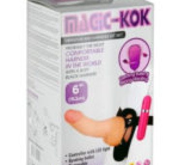 Magic -kok vibrator and harness kit set