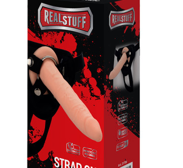 real stuff Strap on real dildo