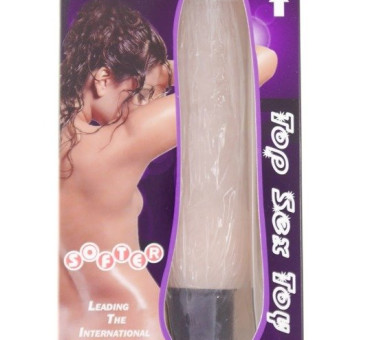 Realistic skin top sex toy 6,5"