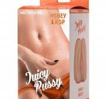 Juicy pussy masturbator honey drop