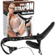 Double Strap-on Black