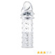 ToyJoy power Stud sleeve clear