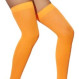 Fever hosiery opaque hold-ups neon orange