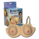 Breast enhancer strap-on breasts