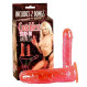 Includes 2 dongs crotchless strap on