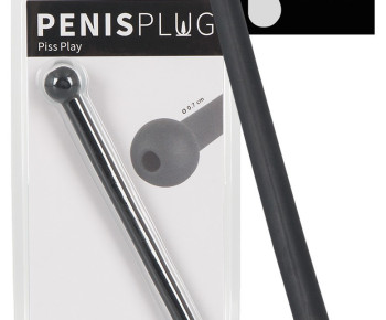 penis plug piss play