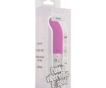 Toyjoy funky viberette g spot violet