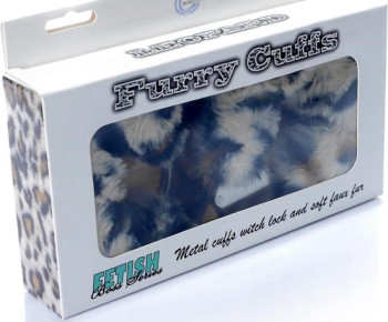 boss series Furry Cuffs leopard