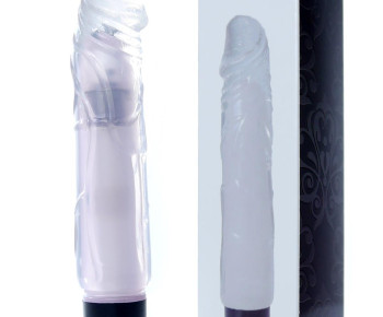 Juicy Jelly multispeed boss series vibrator clear