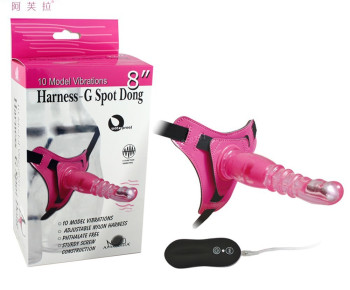 Aphrodisia Harness-Rabbit dong pink