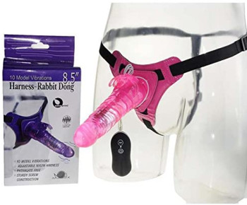 Aphrodisia Harness-Rabbit dong purple