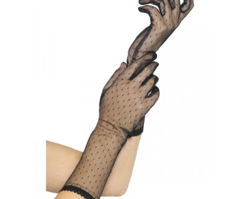 Smiffy's sheer desires lace gloves