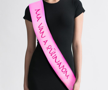 Tréfagyár szalag "ma van a szülinapom"