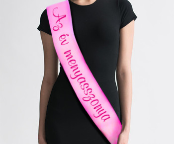 Tréfagyár szalag "az év menyasszonya"